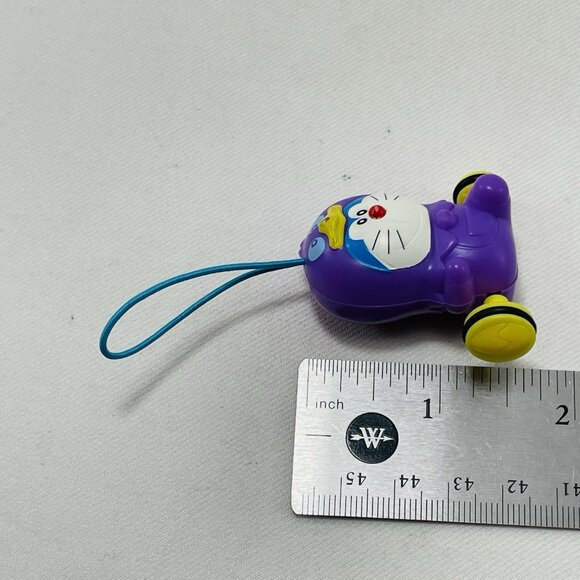 Fujiko Doraemon Mini Figure Strap Bird Costume Wheel Charm Keyring Anime Cartoon - Picture 6 of 10